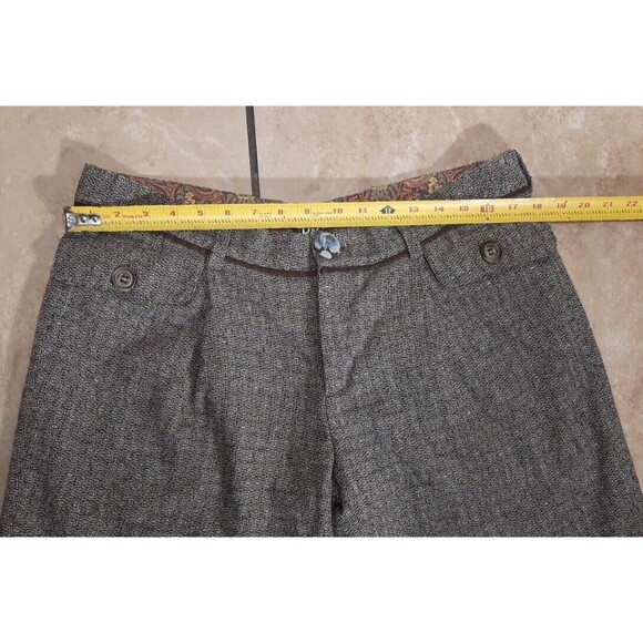 Dolce & Gabbana D&G Brown Wool Blend Woman Bermuda Shorts Size 32/46 - Picture 12 of 15